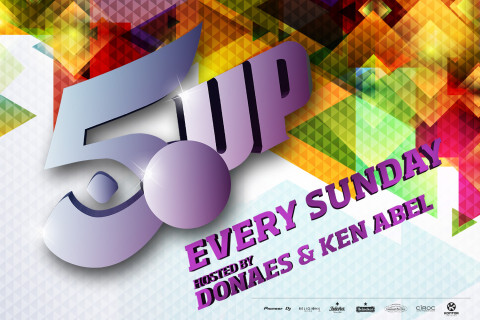 Every Sunday from 20.00 till 04.00 it’s time for 5-UP.